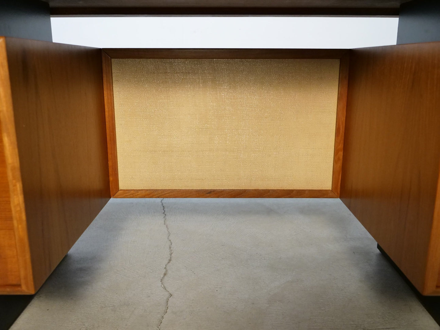 1960's Mid Century Danish Modern Executive Desk in Teak