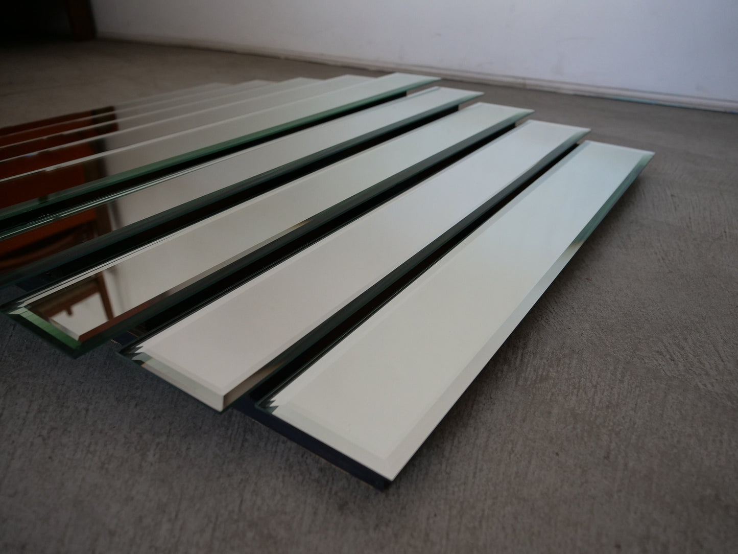 1980's Windsor Beveled Glass Mirror