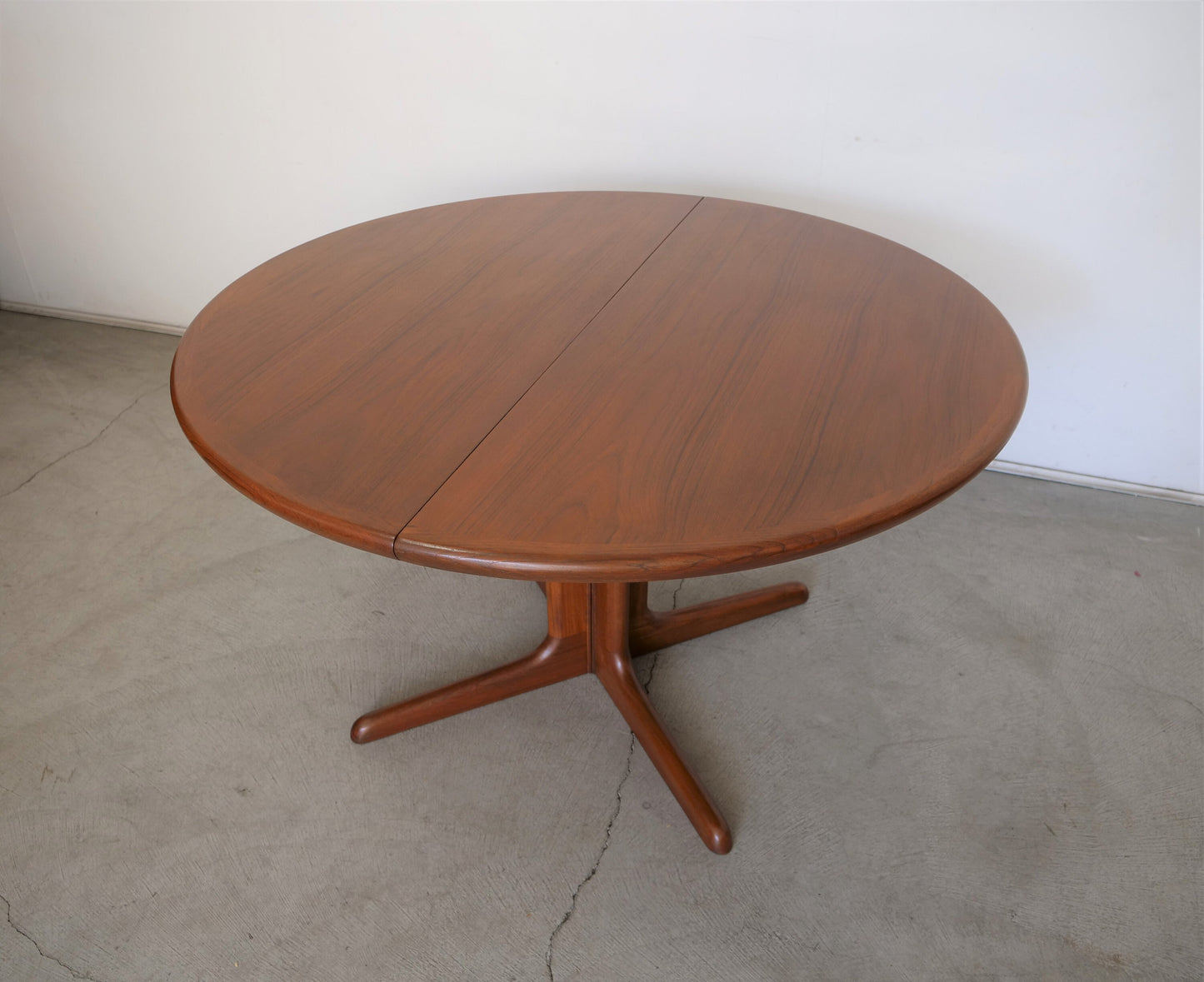 1970's Scandinavian Modern Teak Dining Table