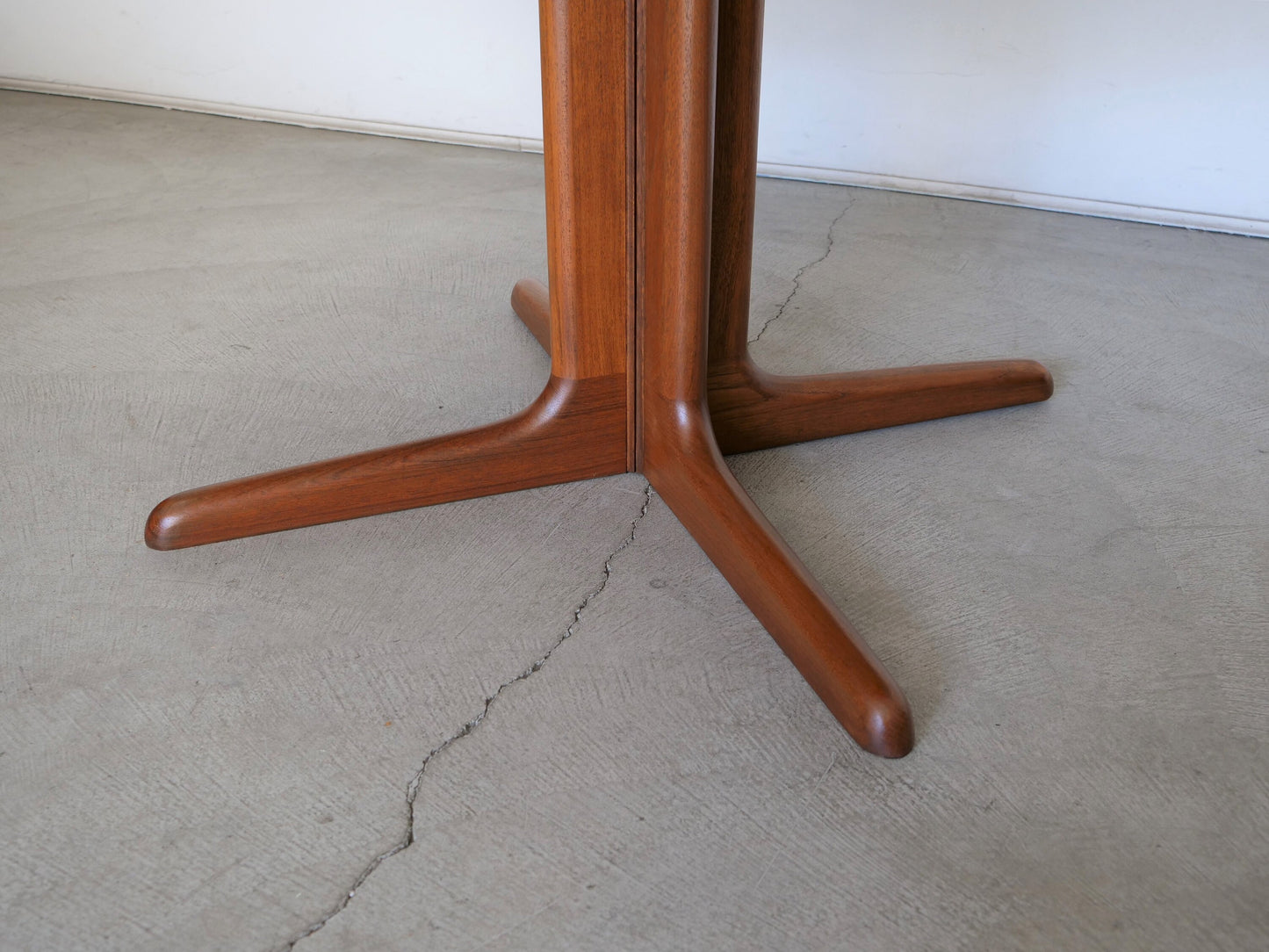 1970's Scandinavian Modern Teak Dining Table
