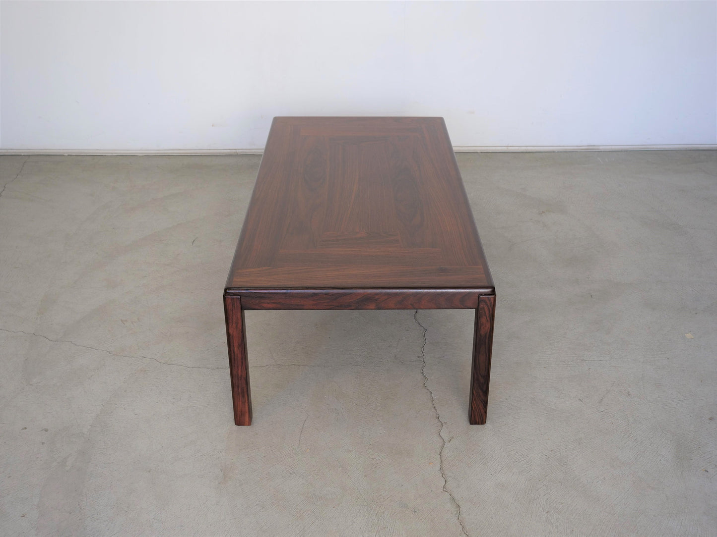 1960s Mid-Century / Danish Modern Rosewood Rectangular Coffee Table