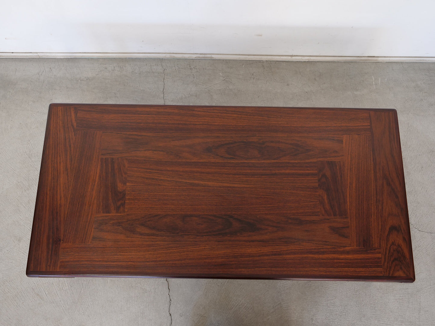 1960s Mid-Century / Danish Modern Rosewood Rectangular Coffee Table