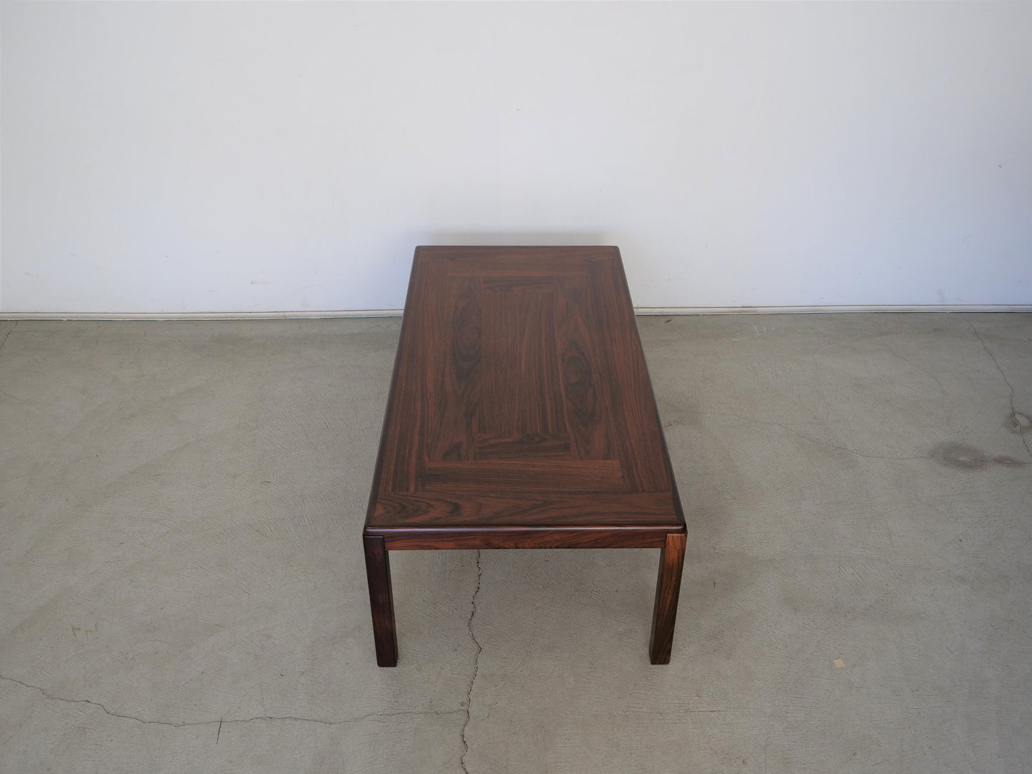 1960s Mid-Century / Danish Modern Rosewood Rectangular Coffee Table