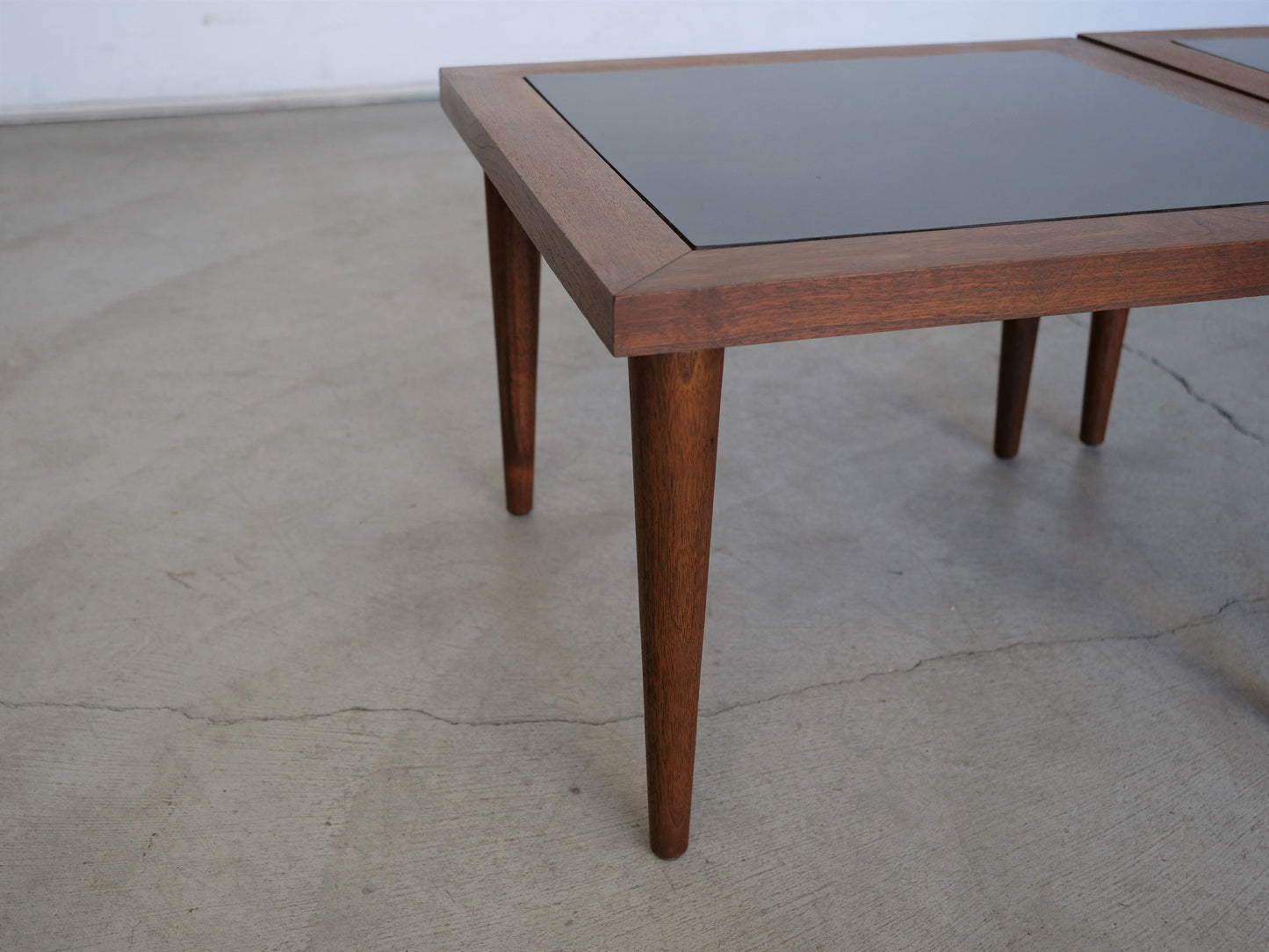 Pair of 1960's Mid-Century Modern Walnut Side Tables
