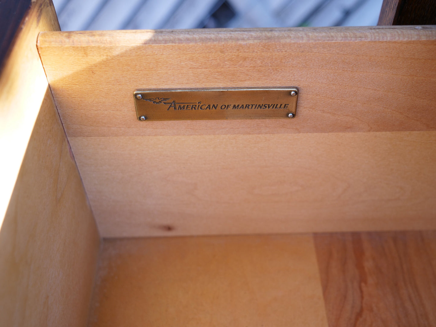 1970's Midcentury Modern Campaign Chest of Drawers