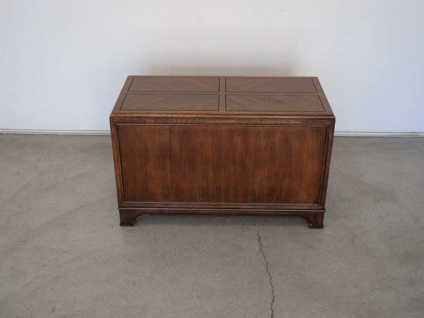 1970's Midcentury Modern Campaign Chest of Drawers