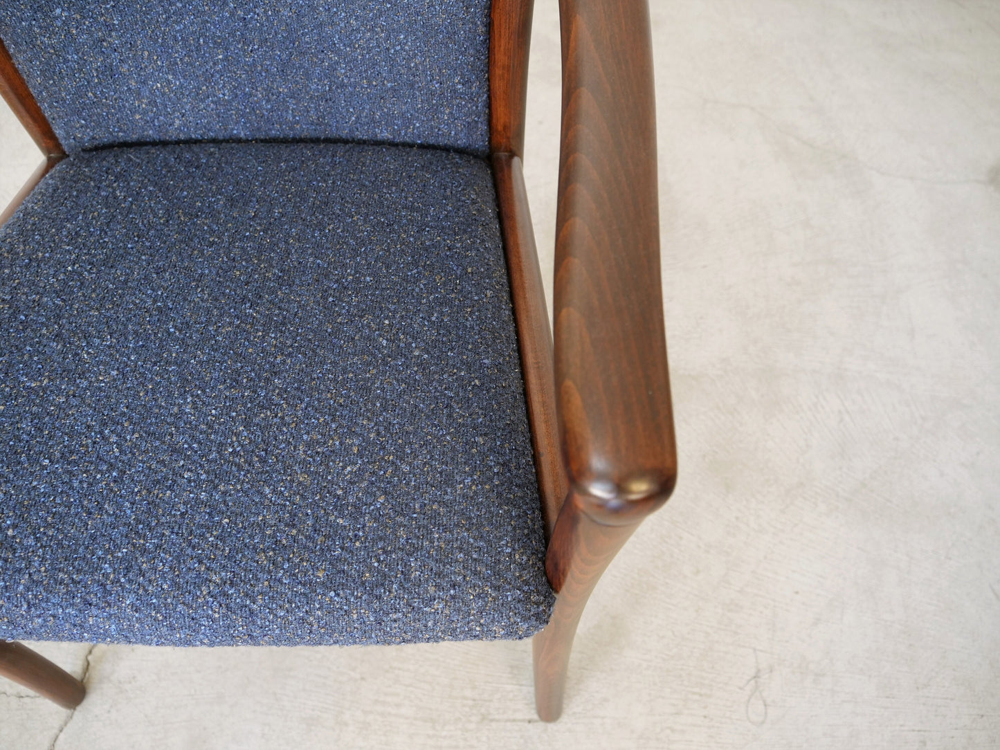Set of Four Restored Vintage Mid-Century Modern Dining Chairs