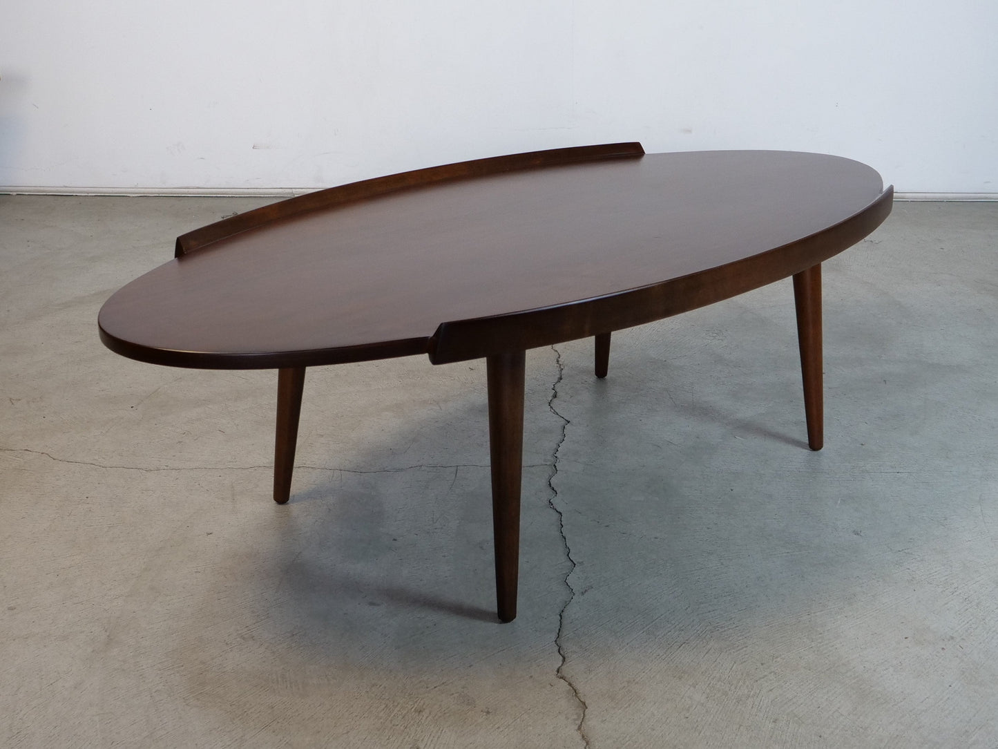 1950's Midcentury Modern Surfboard Coffee Table