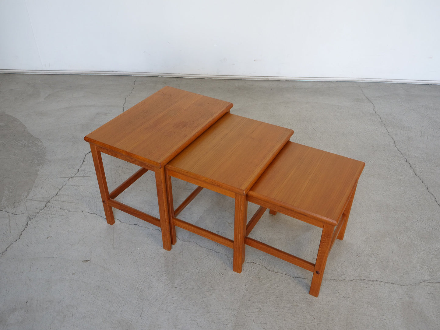 1970's Danish Modern Teak Nesting Tables