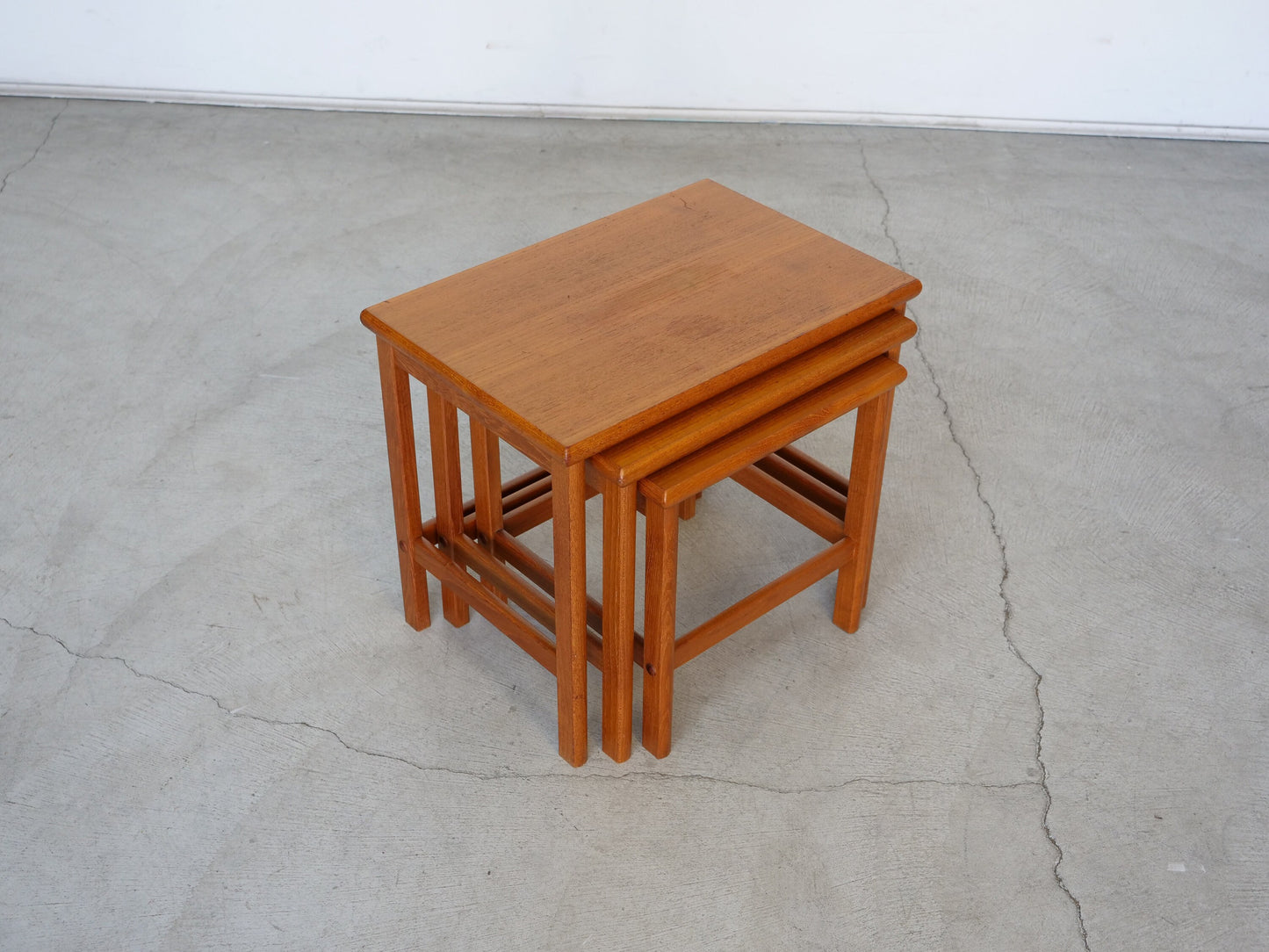 1970's Danish Modern Teak Nesting Tables