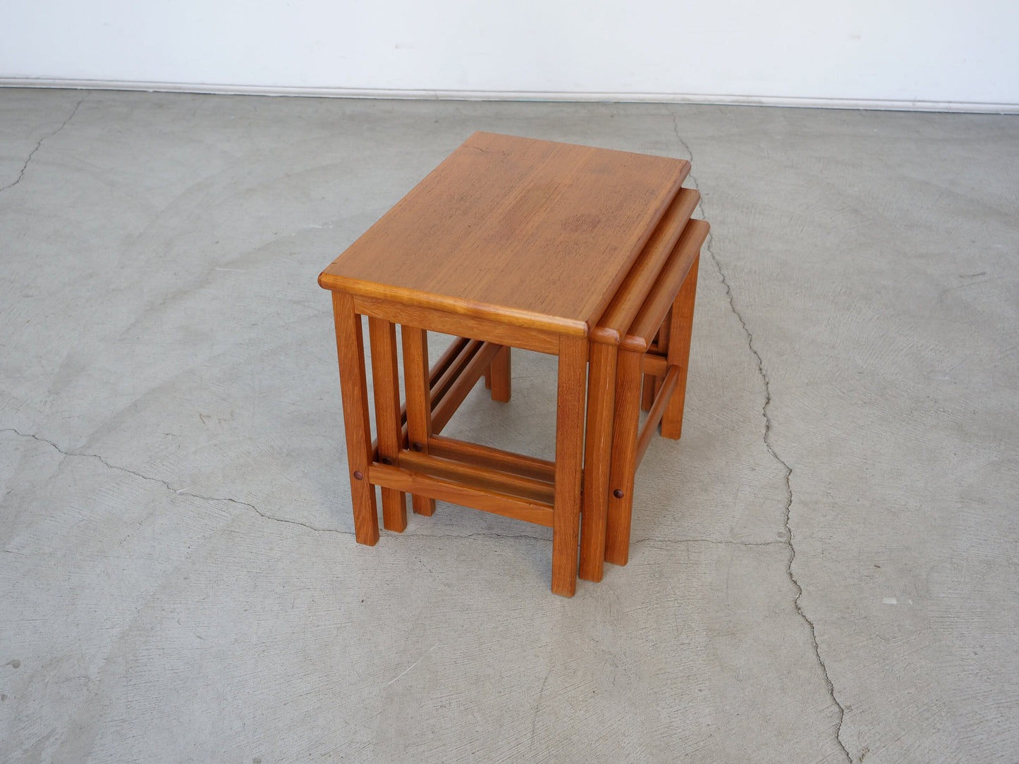 1970's Danish Modern Teak Nesting Tables