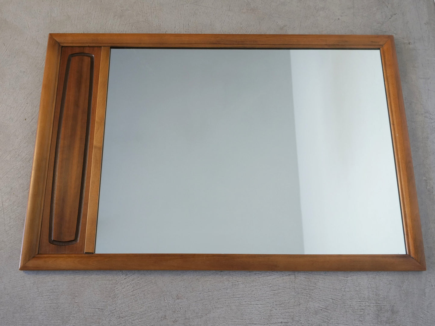1960's Walnut Broyhill Mirror of the Emphasis Series