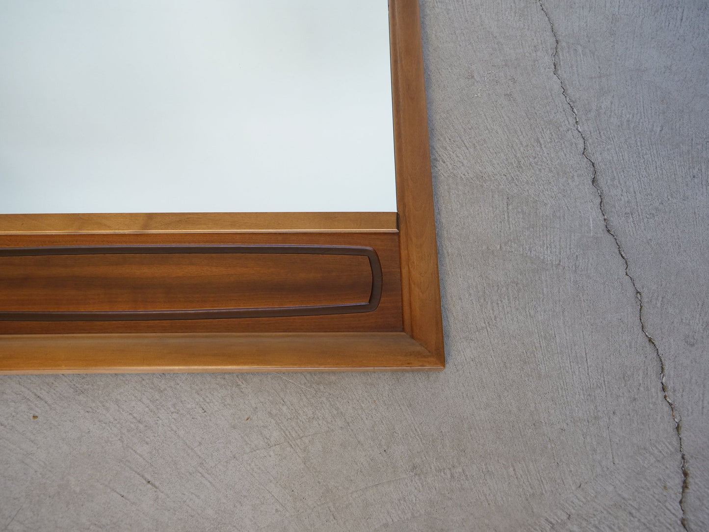 1960's Walnut Broyhill Mirror of the Emphasis Series