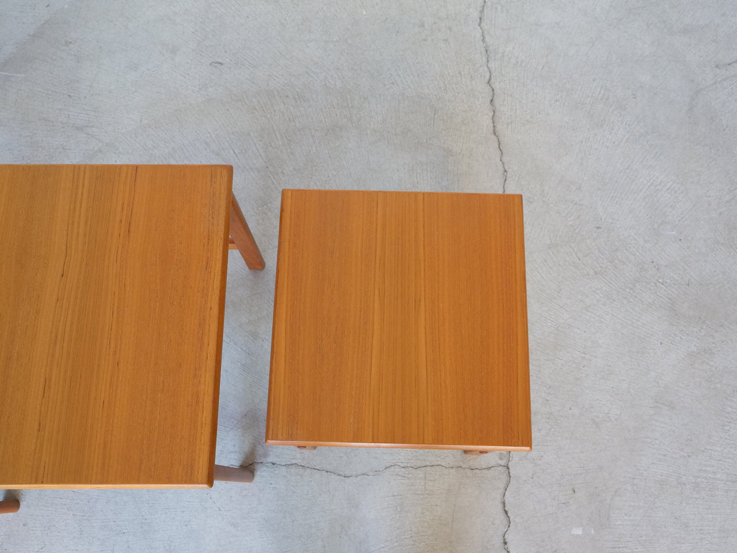 1970's Danish Modern Teak Nesting Tables