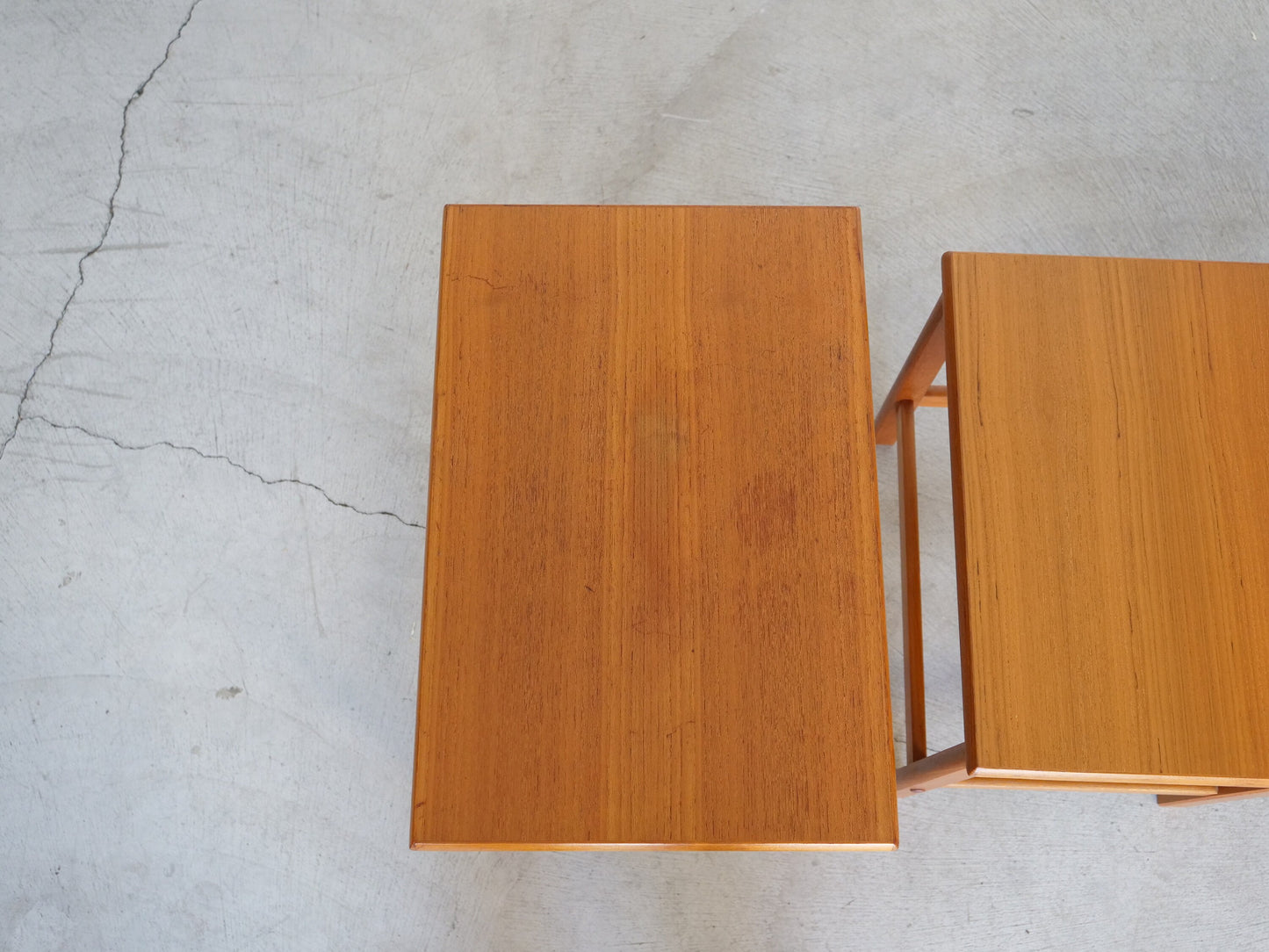 1970's Danish Modern Teak Nesting Tables