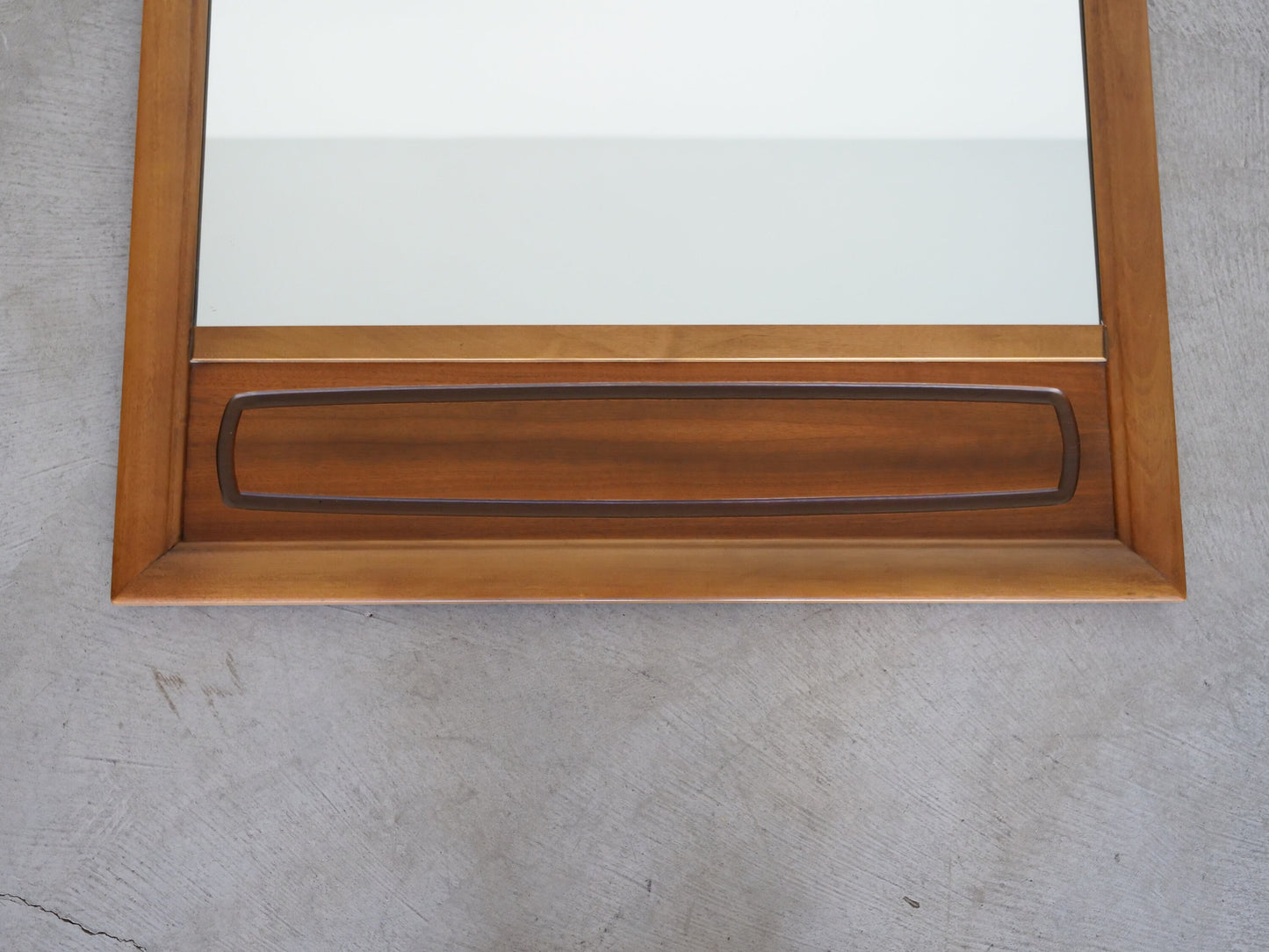 1960's Walnut Broyhill Mirror of the Emphasis Series