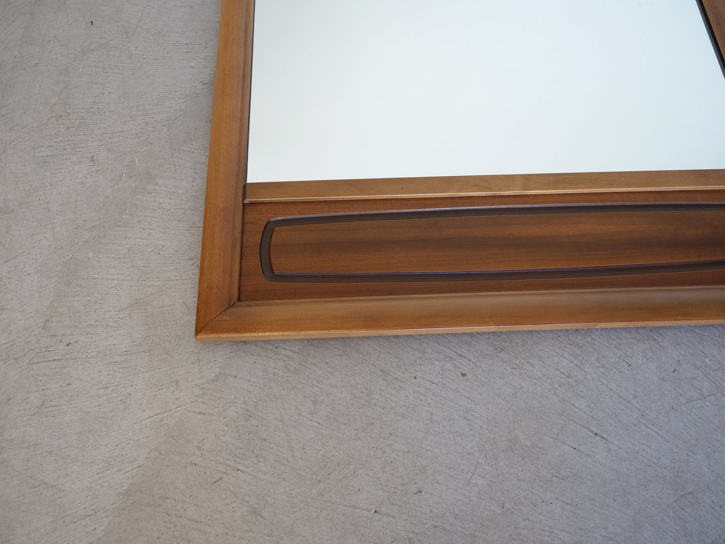 1960's Walnut Broyhill Mirror of the Emphasis Series