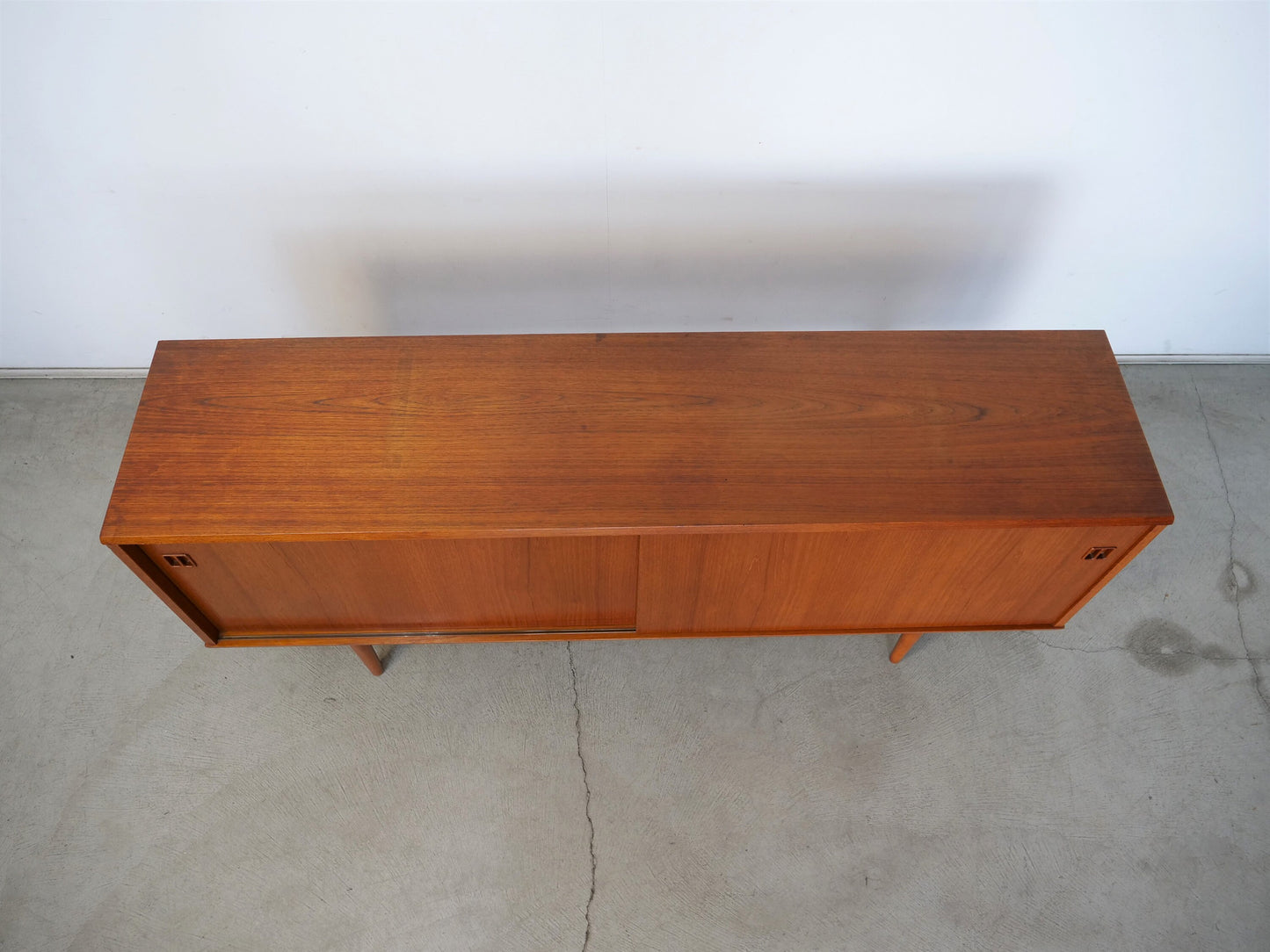 1960's Danish Modern Teak Credenza