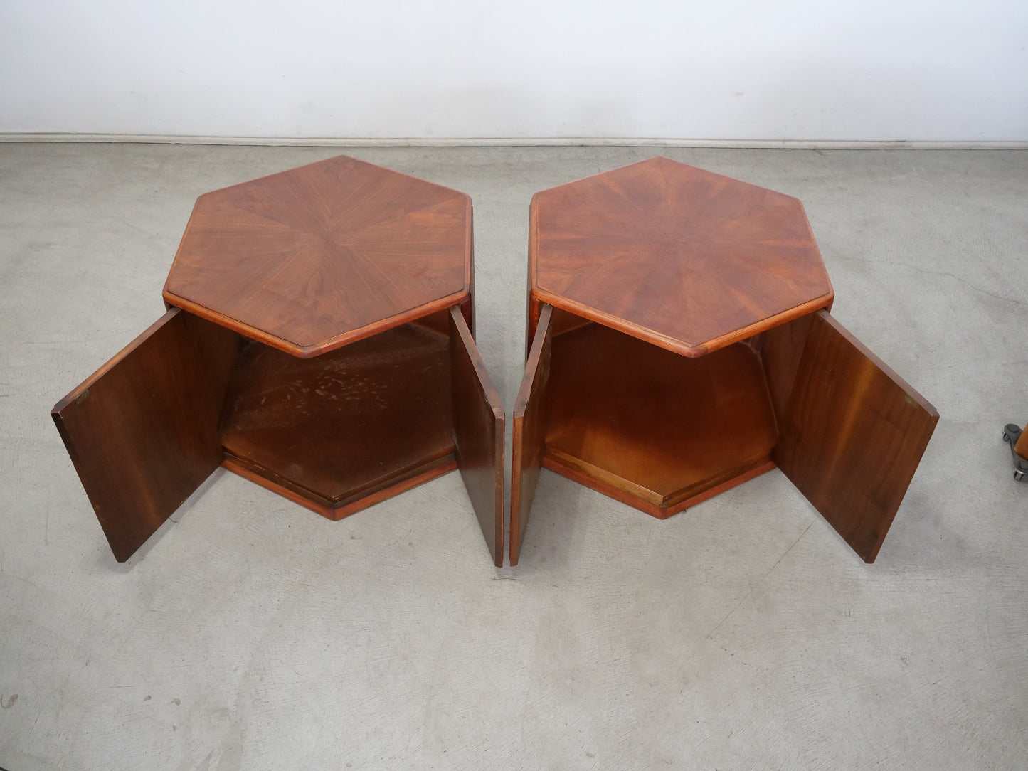 Mid-Century Modern Pair of Lane End Tables