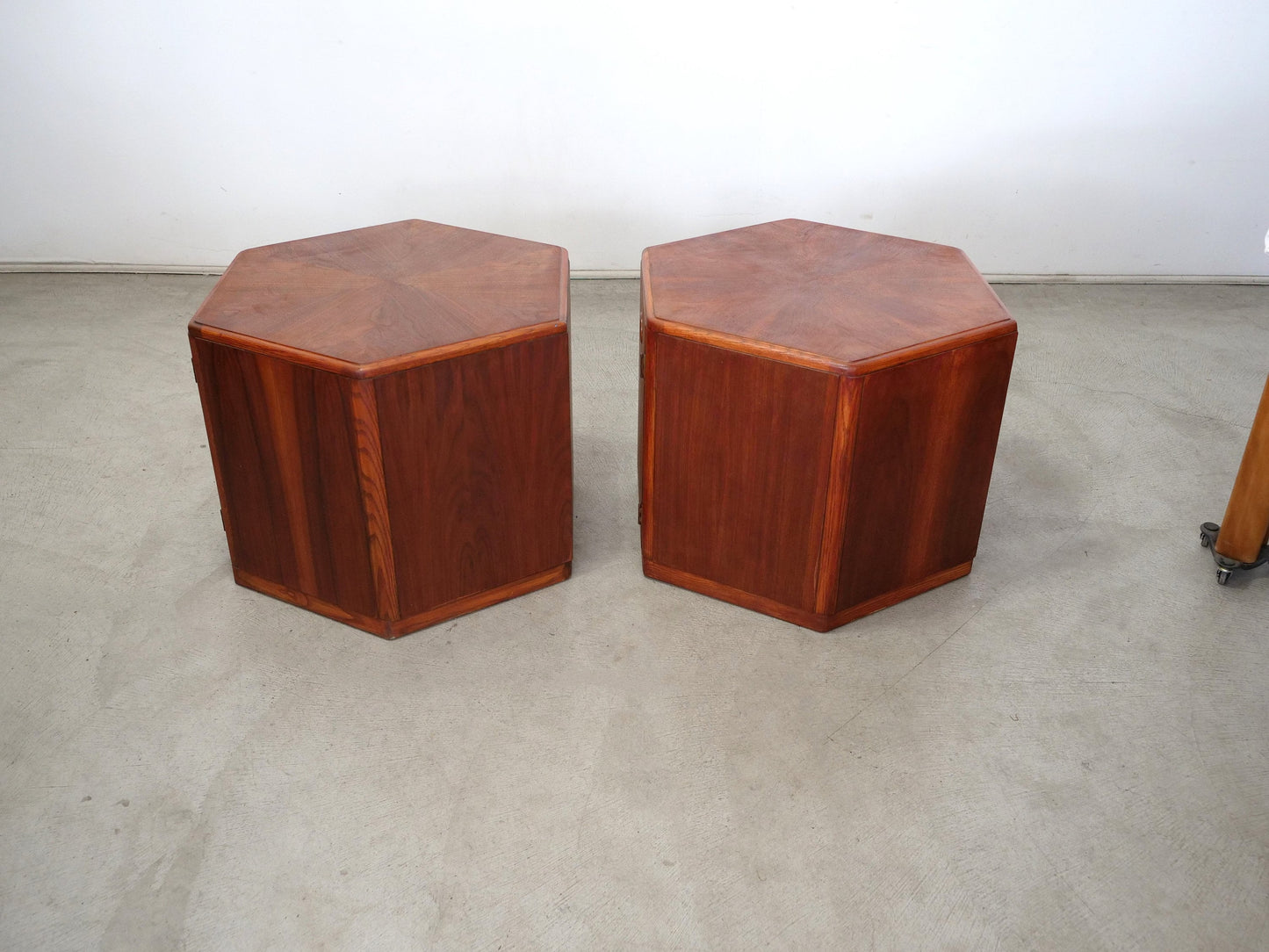 Mid-Century Modern Pair of Lane End Tables