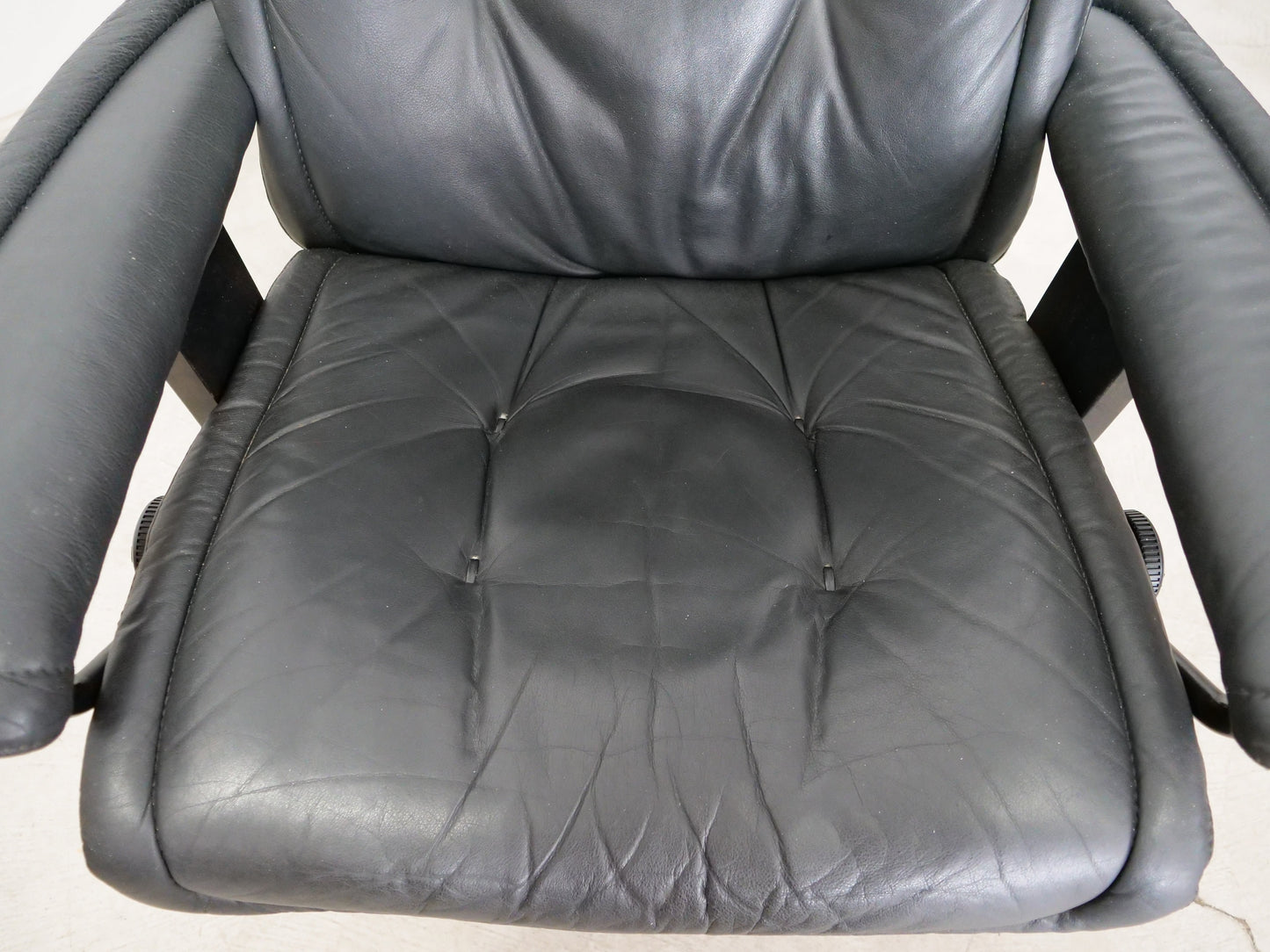 Vintage Ekornes Stressless Lounge Chair and Ottoman