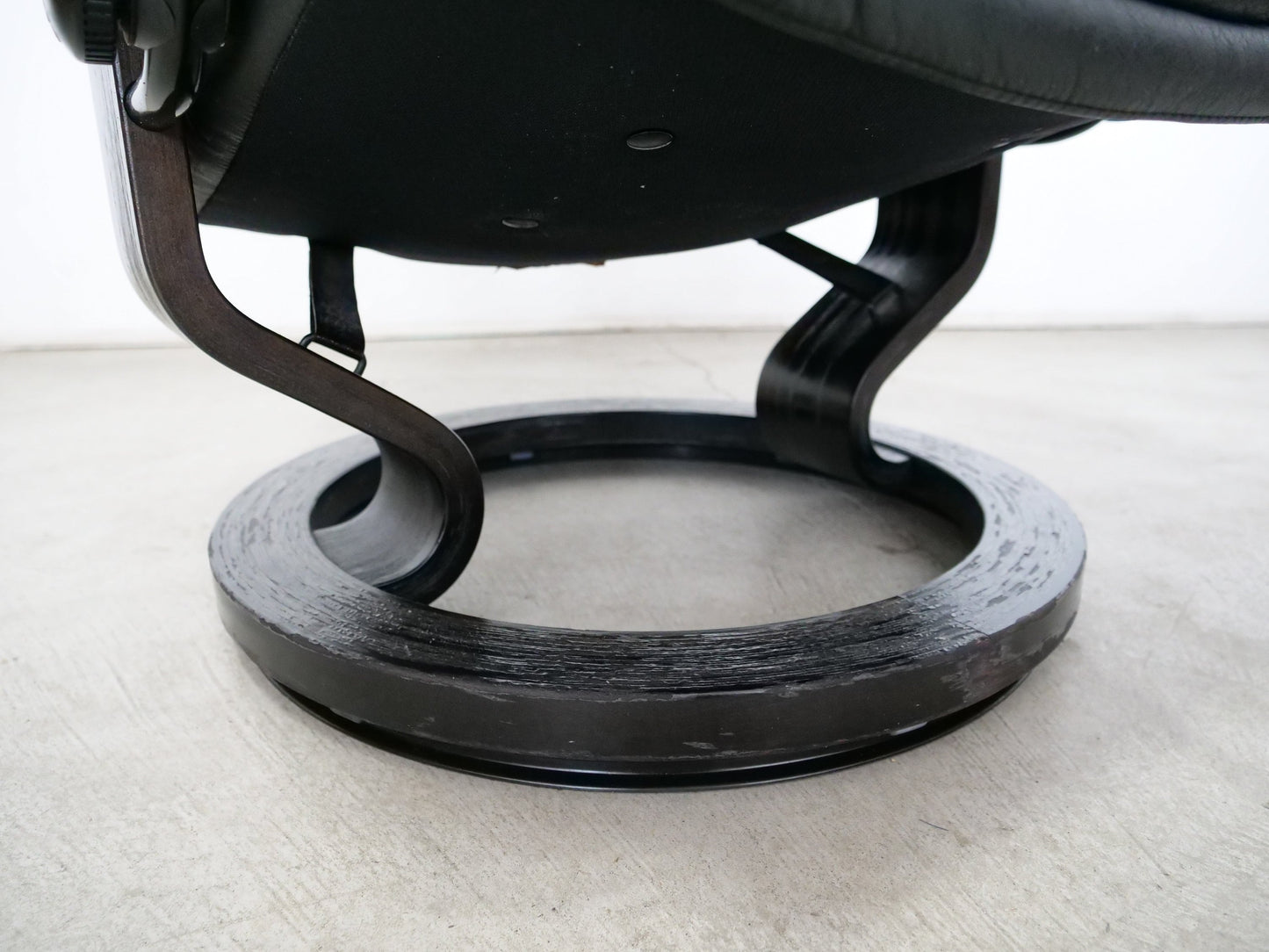 Vintage Ekornes Stressless Lounge Chair and Ottoman
