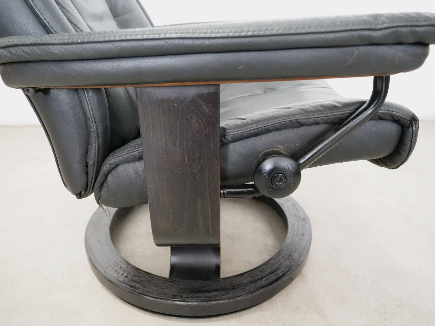 Vintage Ekornes Stressless Lounge Chair and Ottoman