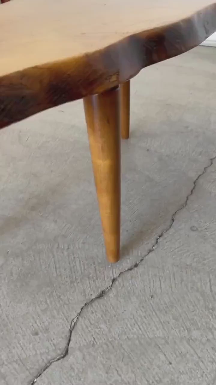 1950’s Mid-Century Modern Myrtlewood Coffee Table