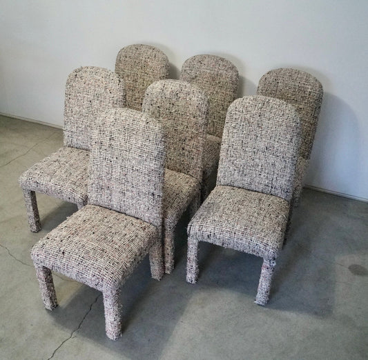 1970's Mid-Century Modern Parsons Arching Dining Chairs
