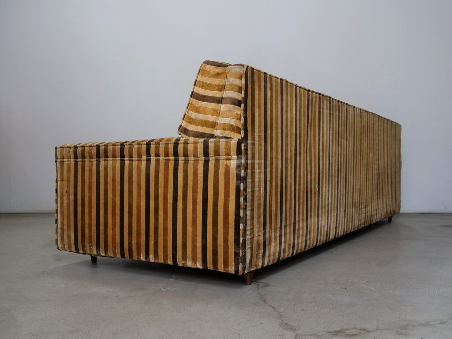1950's Mid-Century Velvet Sofa