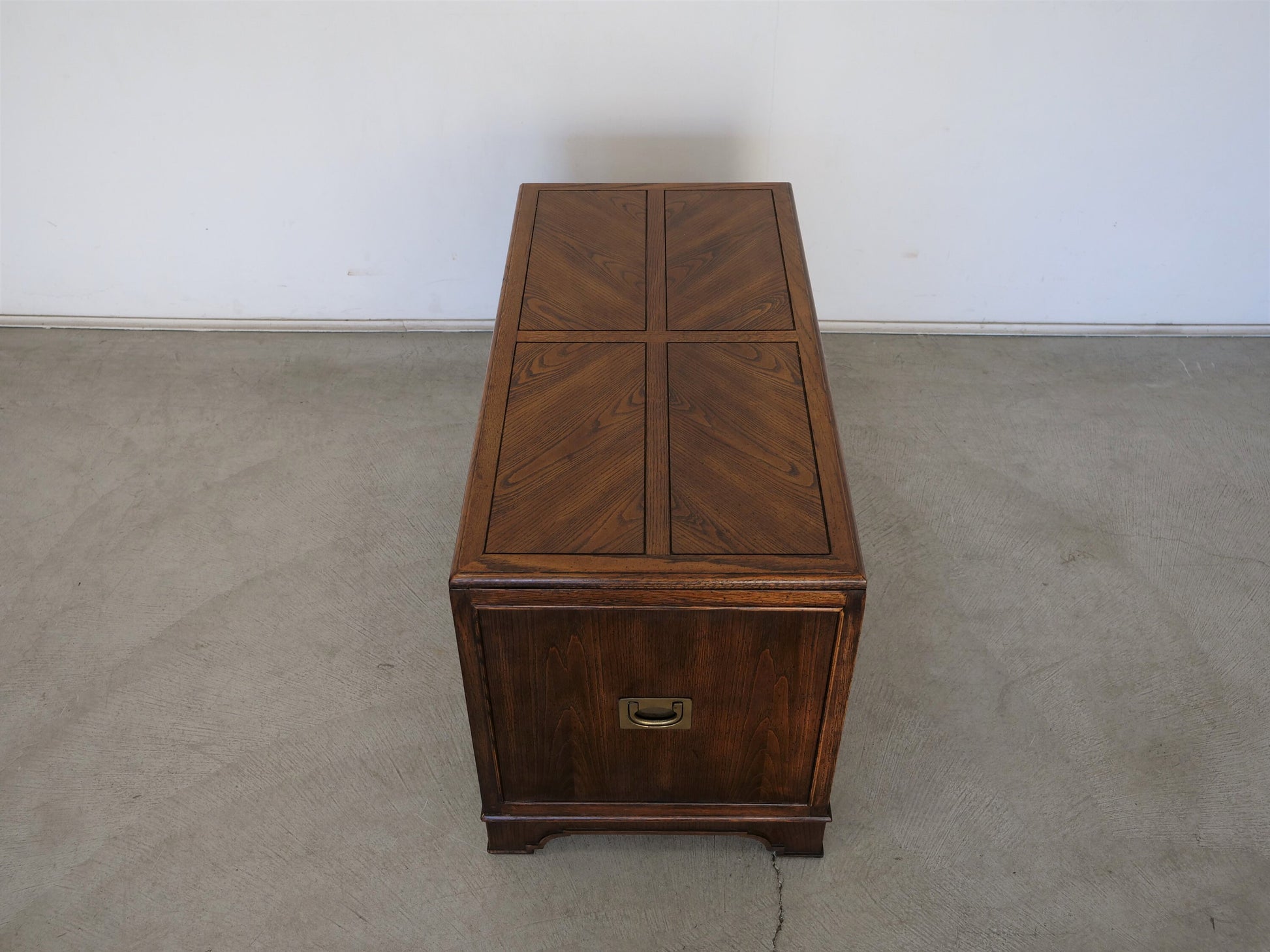 1970's Midcentury Modern Campaign Chest of Drawers