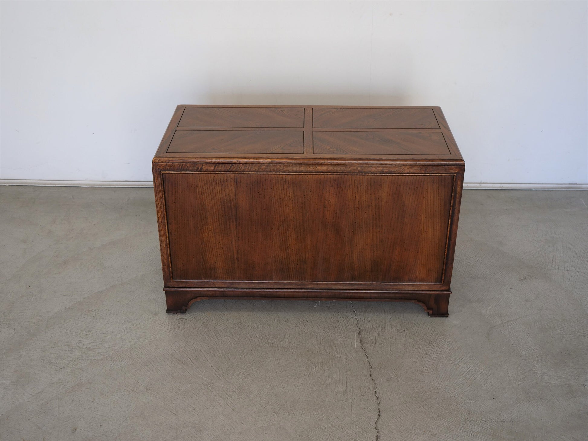 1970's Midcentury Modern Campaign Chest of Drawers