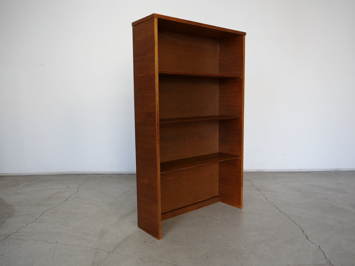 1950's Mid-Century Modern Walnut Bookshelf