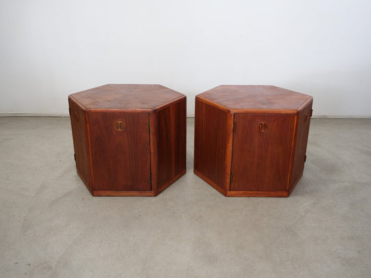Mid-Century Modern Pair of Lane End Tables